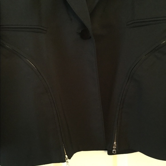 3.1 PHILLIP LIM BLACK ZIPPR RIDING JACKET LIKE NEW - Picture 6 of 8